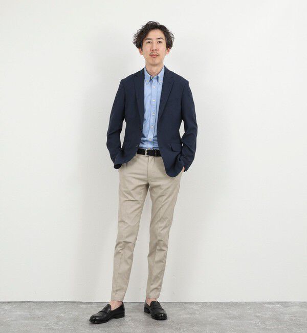 NOLLEY'S goodman「《ビジカジ対応》カノコテープBD SS 半袖ボタンダウンシャツ 26SS」|シャツ・ブラウス|