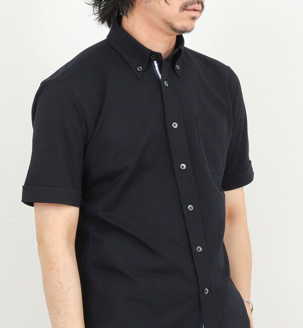 NOLLEY'S goodman「《ビジカジ対応》カノコテープBD SS 半袖ボタンダウンシャツ 26SS」|シャツ・ブラウス|