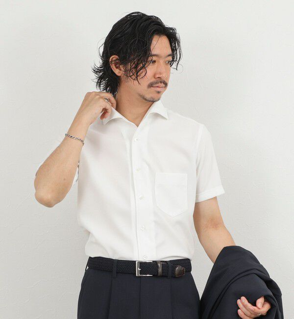 NOLLEY'S goodman「《ビジカジ対応》ノータイシャツ イタリアンカラーSS 26SS」|シャツ・ブラウス|