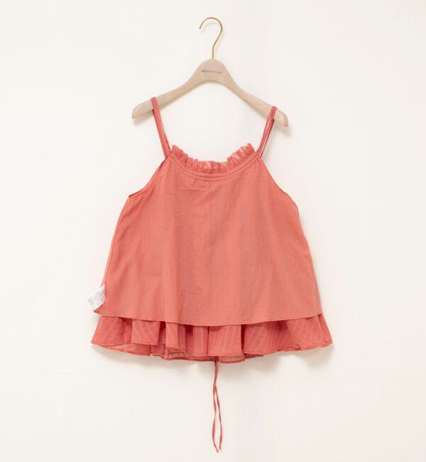 NOLLEY'S sophi「【WALANCE/ワランス】natural dye sheer cotton check gather camisole」|シャツ・ブラウス|