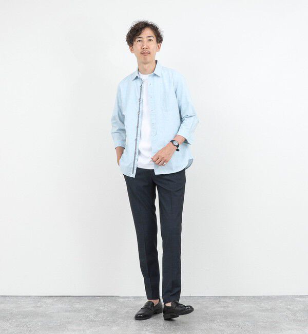 NOLLEY'S goodman「《ビジカジ対応》INFITEX ロイヤルOX スリムフィットパンツ 26SS」|チノ|