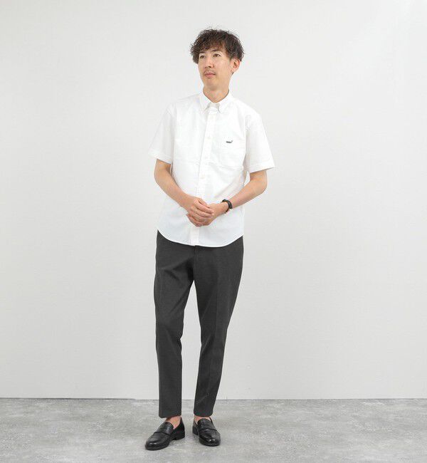 NOLLEY'S goodman「クジラBD S/S サッカー/オックス 半袖シャツ 26SS」|シャツ・ブラウス|