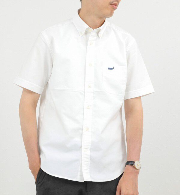 NOLLEY'S goodman「クジラBD S/S サッカー/オックス 半袖シャツ 26SS」|シャツ・ブラウス|