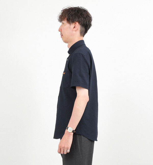 NOLLEY'S goodman「クジラBD S/S サッカー/オックス 半袖シャツ 26SS」|シャツ・ブラウス|