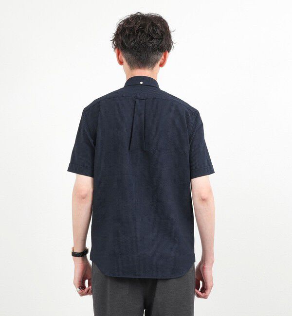 NOLLEY'S goodman「クジラBD S/S サッカー/オックス 半袖シャツ 26SS」|シャツ・ブラウス|