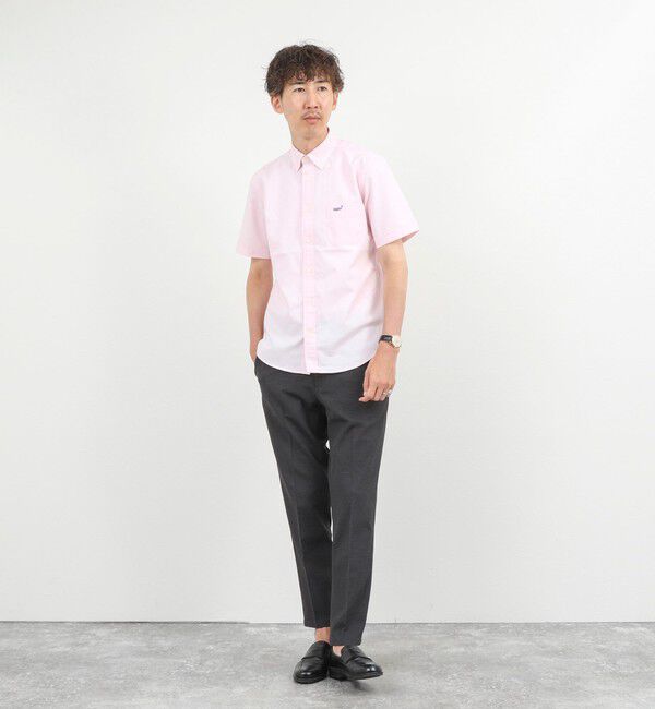 NOLLEY'S goodman「クジラBD S/S サッカー/オックス 半袖シャツ 26SS」|シャツ・ブラウス|