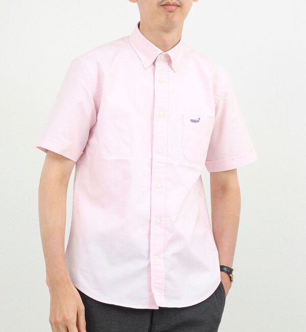 NOLLEY'S goodman「クジラBD S/S サッカー/オックス 半袖シャツ 26SS」|シャツ・ブラウス|
