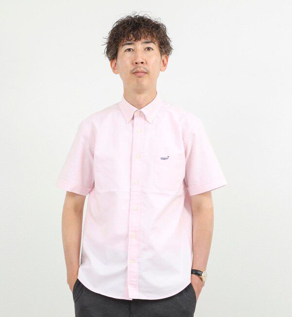 NOLLEY'S goodman「クジラBD S/S サッカー/オックス 半袖シャツ 26SS」|シャツ・ブラウス|