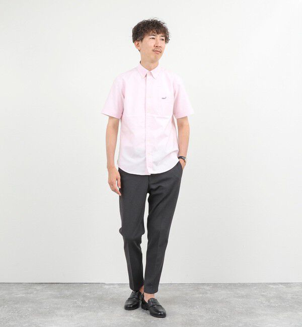 NOLLEY'S goodman「クジラBD S/S サッカー/オックス 半袖シャツ 26SS」|シャツ・ブラウス|