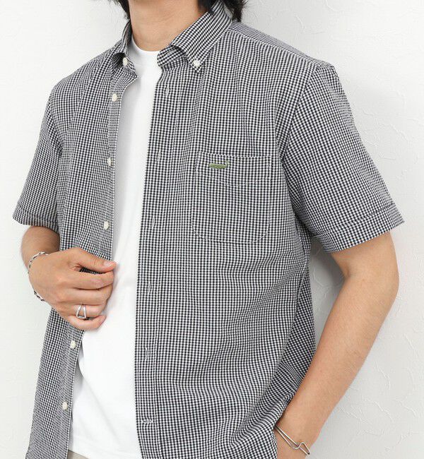 NOLLEY'S goodman「クジラBD S/S サッカー/オックス 半袖シャツ 26SS」|シャツ・ブラウス|