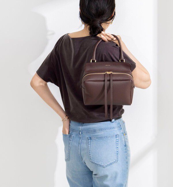 NOLLEY'S sophi「【BECシリーズ】ウォッシャブルキュプラサテンジャージードレーププルオーバー」|Tシャツ・カットソー|