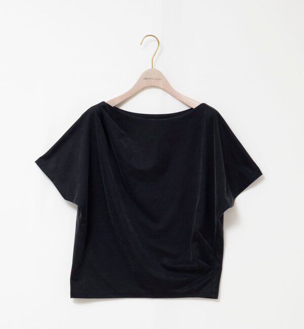 NOLLEY'S sophi「【BECシリーズ】ウォッシャブルキュプラサテンジャージードレーププルオーバー」|Tシャツ・カットソー|