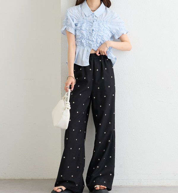  「シャーリングシェイプシャツ」|シャツ・ブラウス|