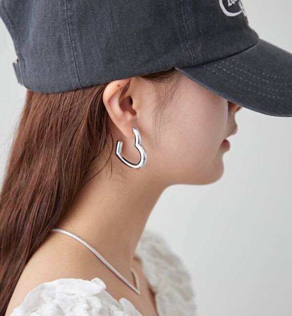  「Lara ハートピアス」|ピアス|