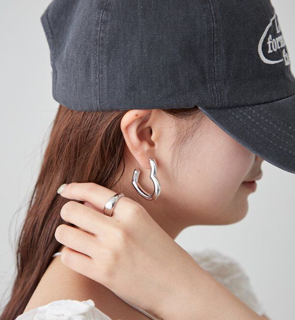  「Lara ハートピアス」|ピアス|