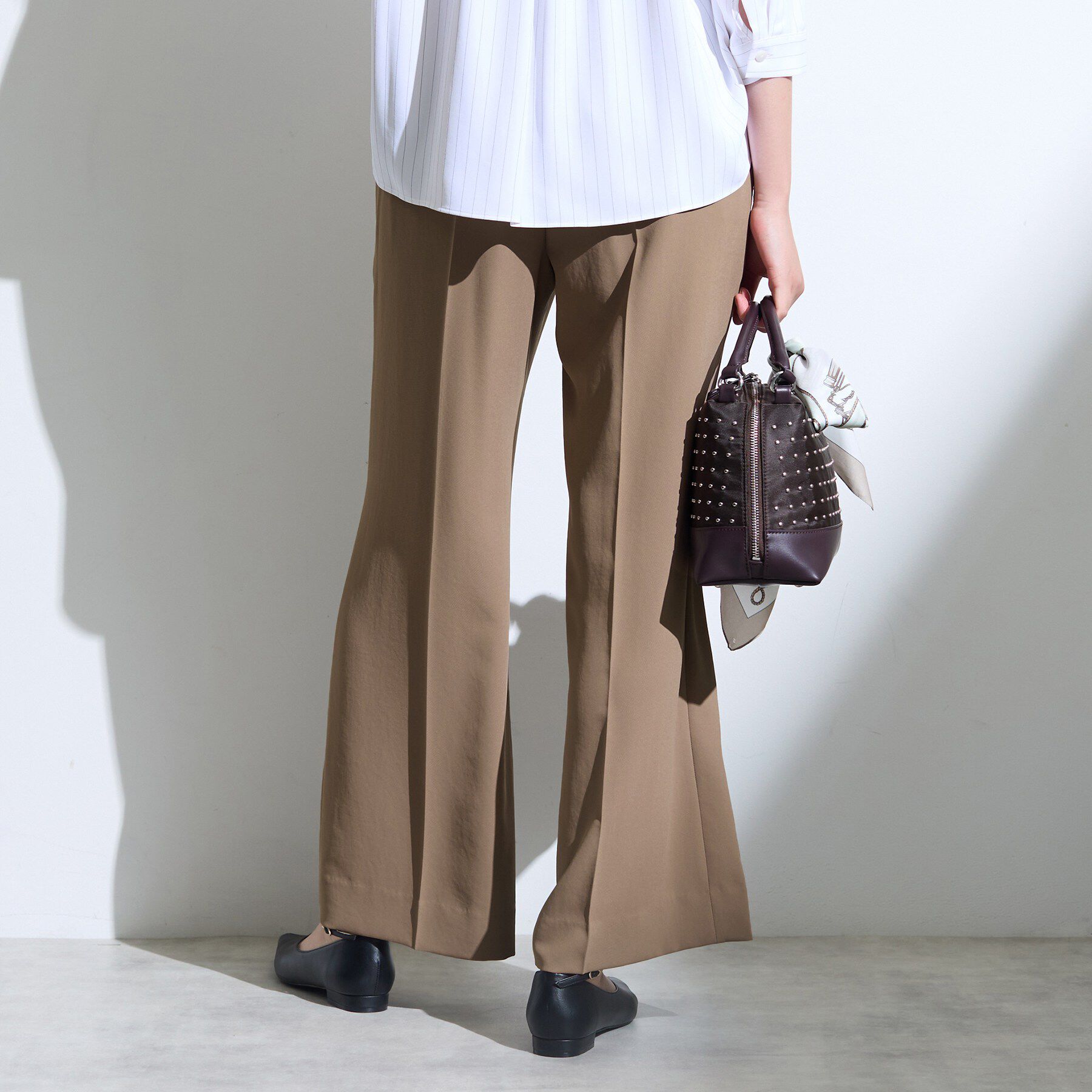 INDIVI「【新作登場！着る日傘】 ワイドストレートパンツ」|その他|