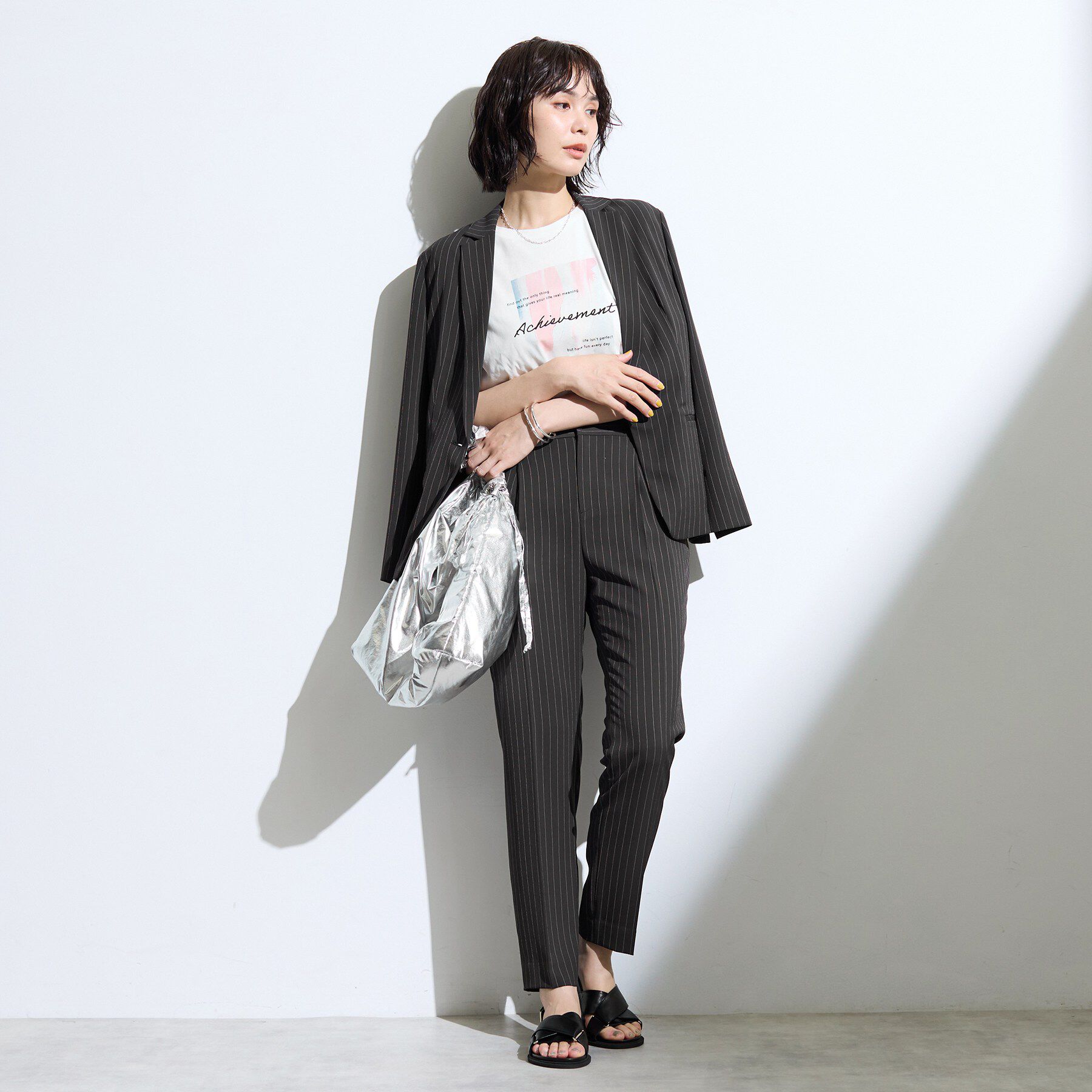 INDIVI「【新作登場！着る日傘】 テーパードパンツ」|その他|