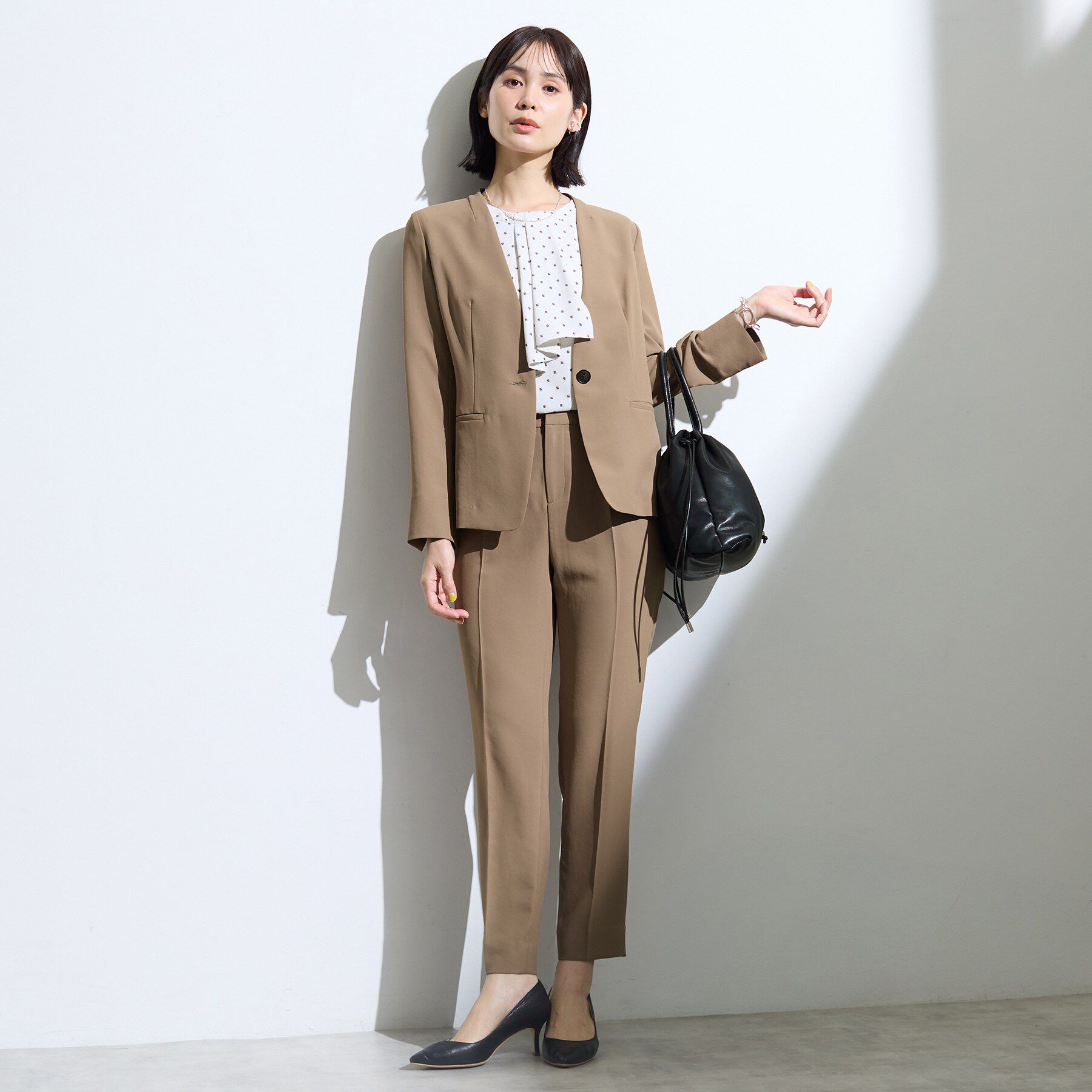 INDIVI「【新作登場！着る日傘】 テーパードパンツ」|その他|