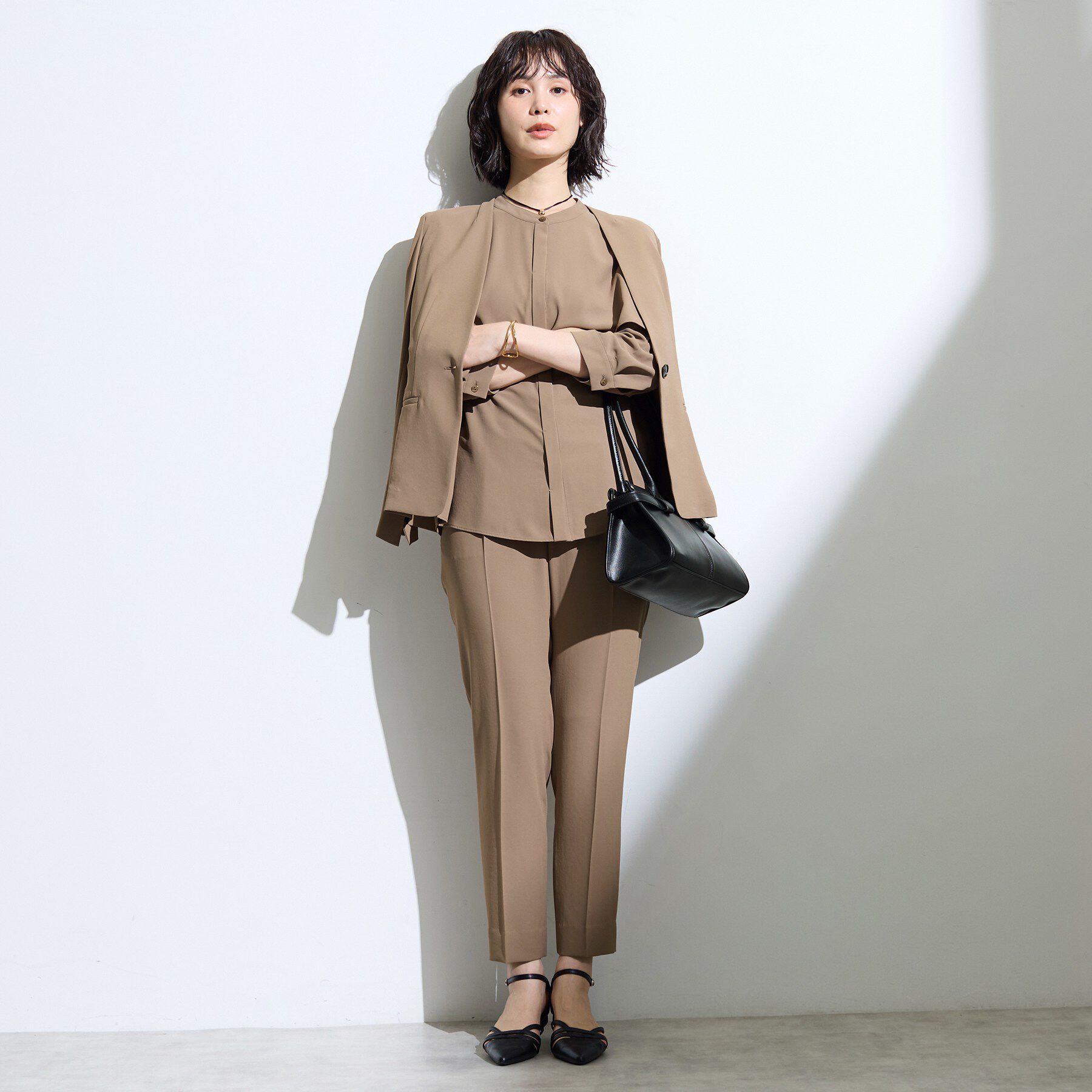 INDIVI「【新作登場！着る日傘】 テーパードパンツ」|その他|