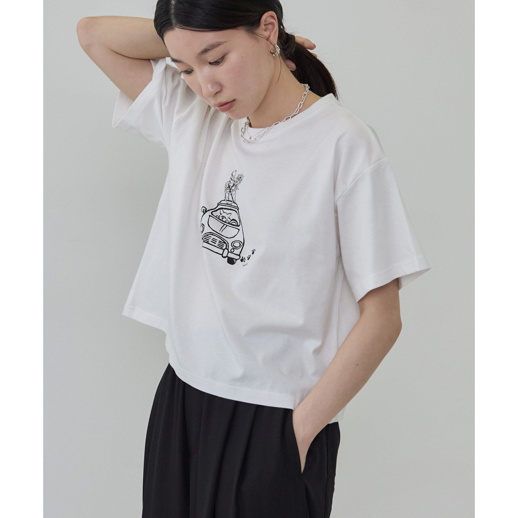 GALLEST「フレンチブルTシャツ」|Tシャツ・カットソー|