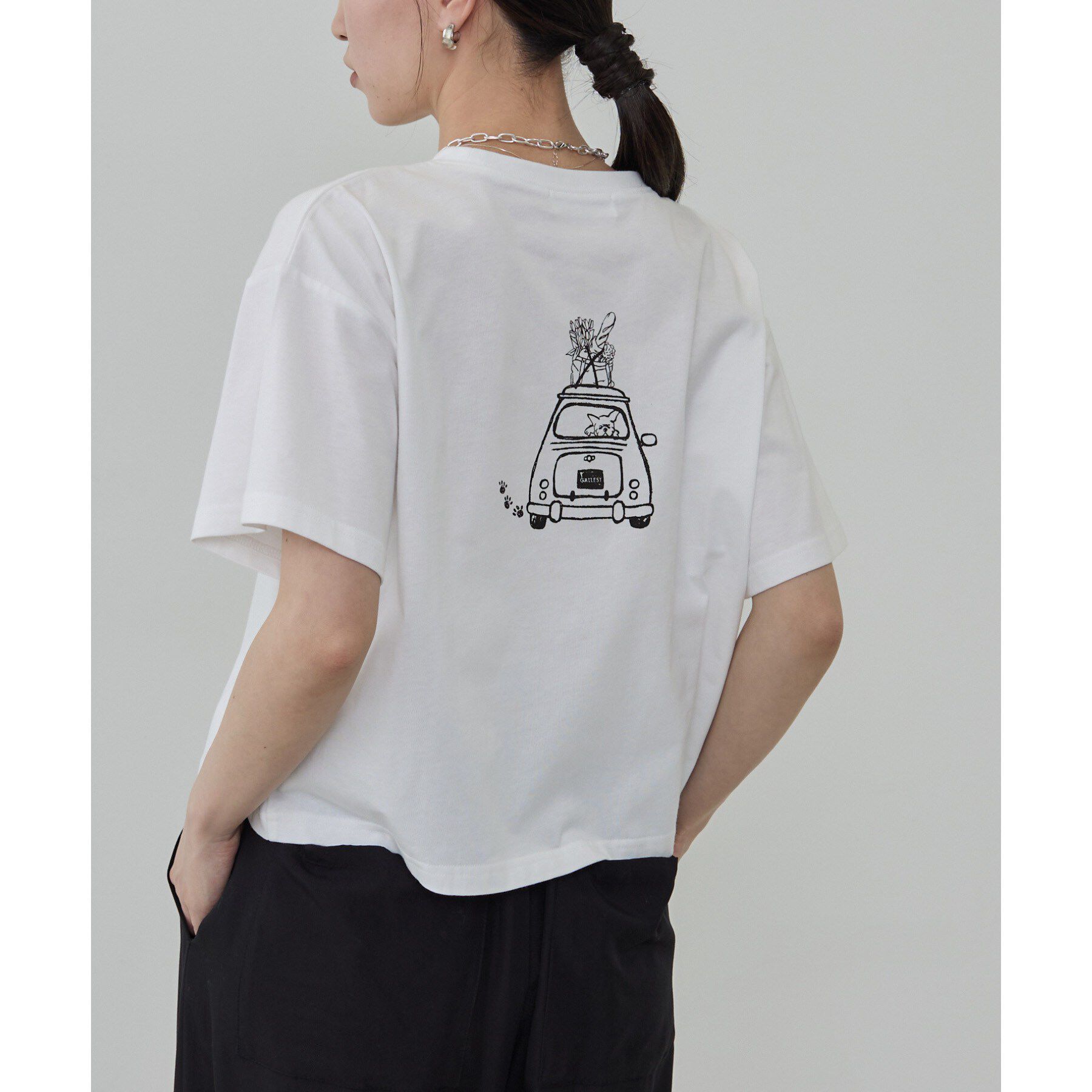 GALLEST「フレンチブルTシャツ」|Tシャツ・カットソー|