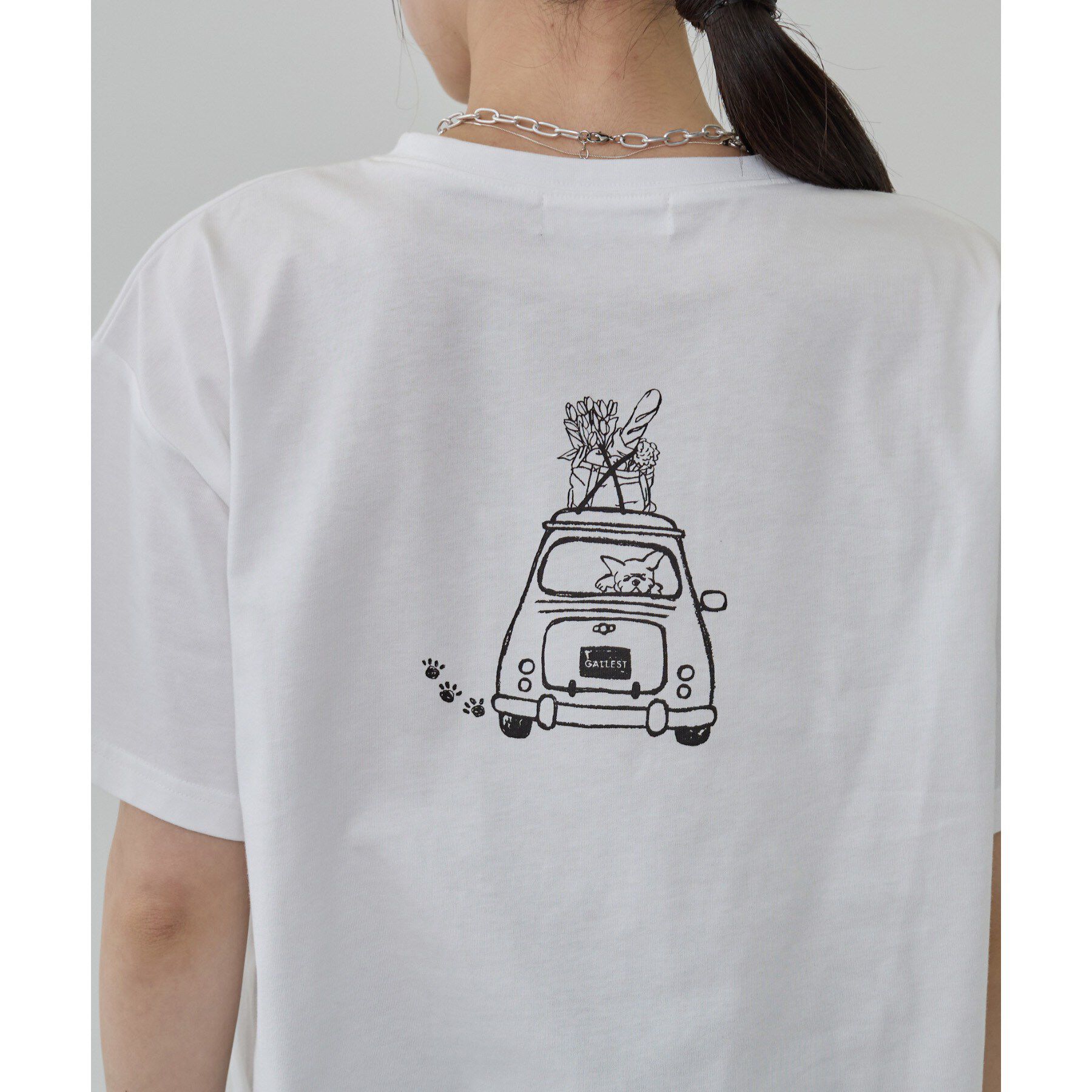 GALLEST「フレンチブルTシャツ」|Tシャツ・カットソー|