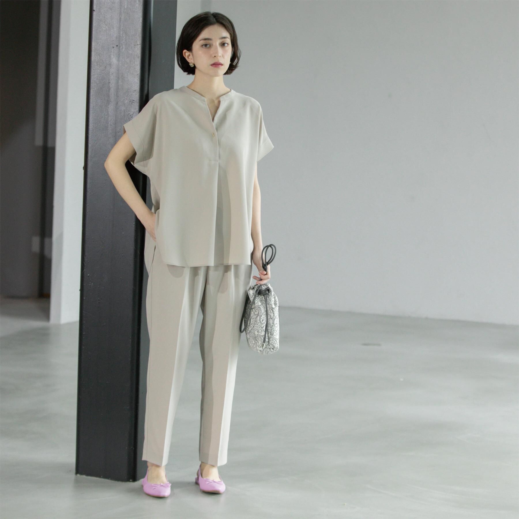 OPAQUE.CLIP「《6色展開／丈が選べる》美脚イージーテーパードパンツ／セットアップ対応【ストレッチ／洗濯機洗い可／防」|その他|