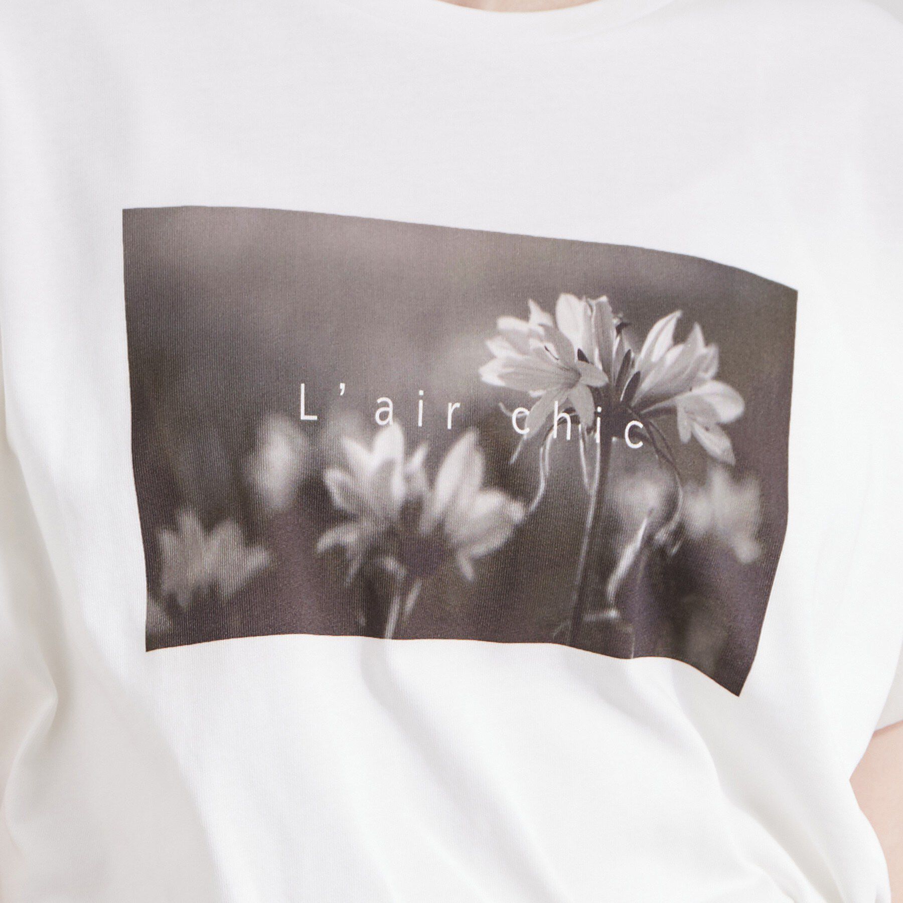 OPAQUE.CLIP「フォトプリントTシャツ【洗濯機OK】」|Tシャツ・カットソー|