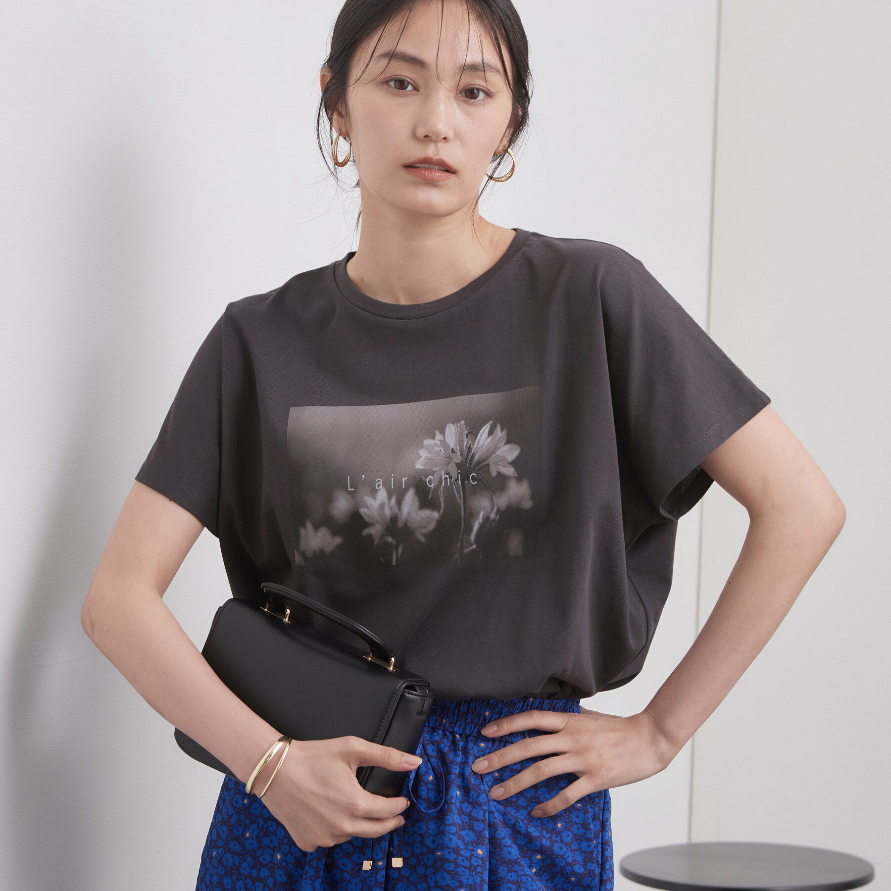 OPAQUE.CLIP「フォトプリントTシャツ【洗濯機OK】」|Tシャツ・カットソー|