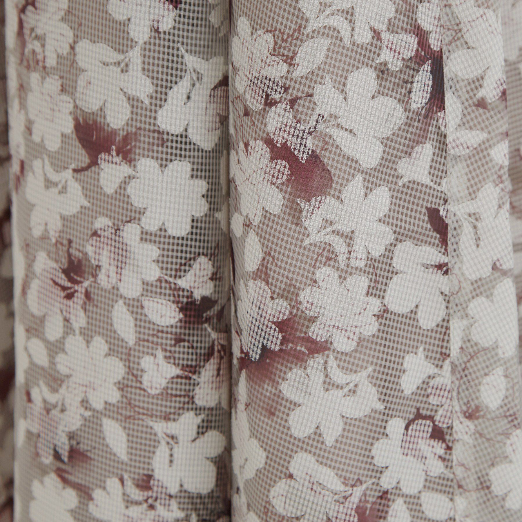 Couture broach「【一枚で華やかに着映える】オパールチェック花柄ワンピース【洗濯機可】」|ワンピース|