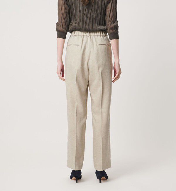 UNITED ARROWS「Spiree IAS 2タック ワイドパンツ ‐UVカット 接触冷感 ウォッシャブル‐」|スラックス|