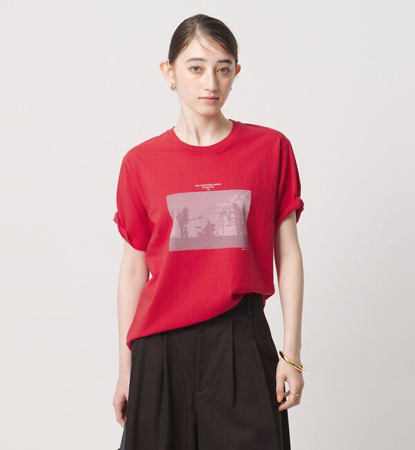 UNITED ARROWS「＜TICCA＞バンド プリント Tシャツ」|Tシャツ・カットソー|