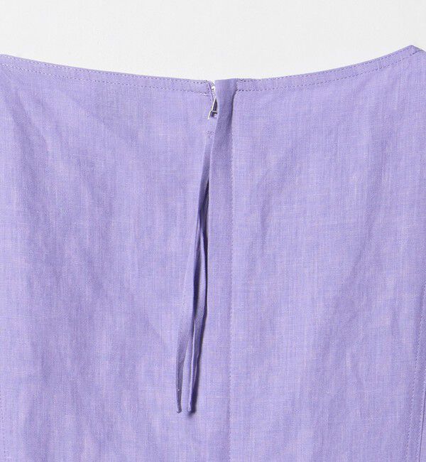 UNITED ARROWS「リネン シャーリング スキッパー ワンピース ‐ウォッシャブル‐」|ワンピース|