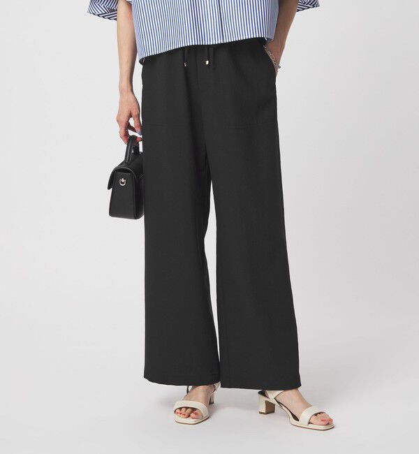 UNITED ARROWS green label relaxing「［size SHORT/TALLあり］ドライクロスパンツ ストレッチ 吸水速乾 通気性」|その他|