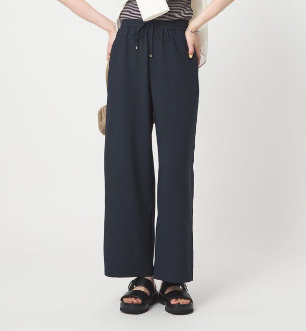 UNITED ARROWS green label relaxing「［size SHORT/TALLあり］ドライクロスパンツ ストレッチ 吸水速乾 通気性」|その他|
