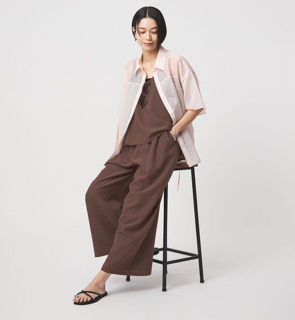 UNITED ARROWS green label relaxing「［size SHORT/TALLあり］ドライクロス オールインワン ストレッチ 通気性」|オールインワン|MD.BROWN