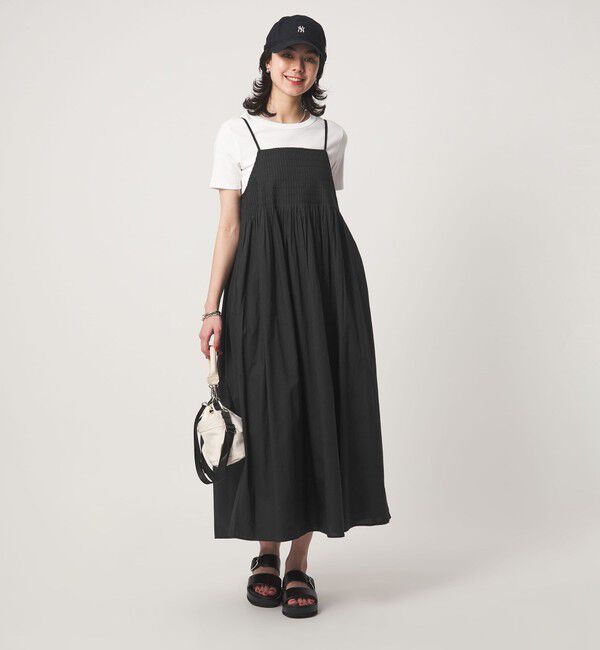 UNITED ARROWS green label relaxing「メニータック キャミソール ワンピース」|ワンピース|