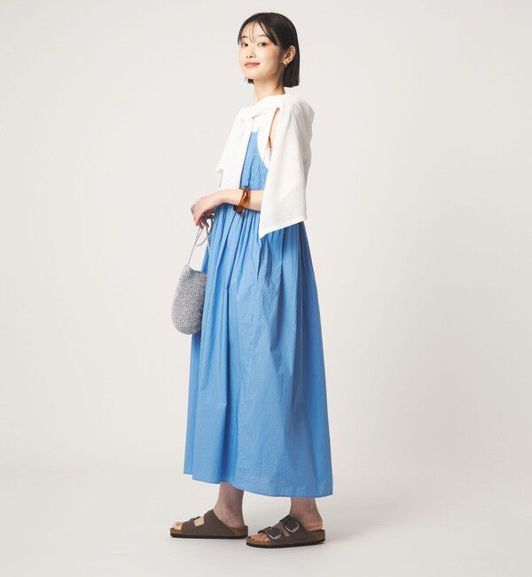 UNITED ARROWS green label relaxing「メニータック キャミソール ワンピース」|ワンピース|