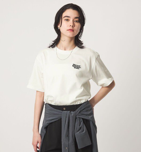 UNITED ARROWS green label relaxing「【別注】＜Marmot＞ショートスリーブ ロゴ Tシャツ」|Tシャツ・カットソー|