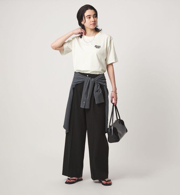 UNITED ARROWS green label relaxing「【別注】＜Marmot＞ショートスリーブ ロゴ Tシャツ」|Tシャツ・カットソー|