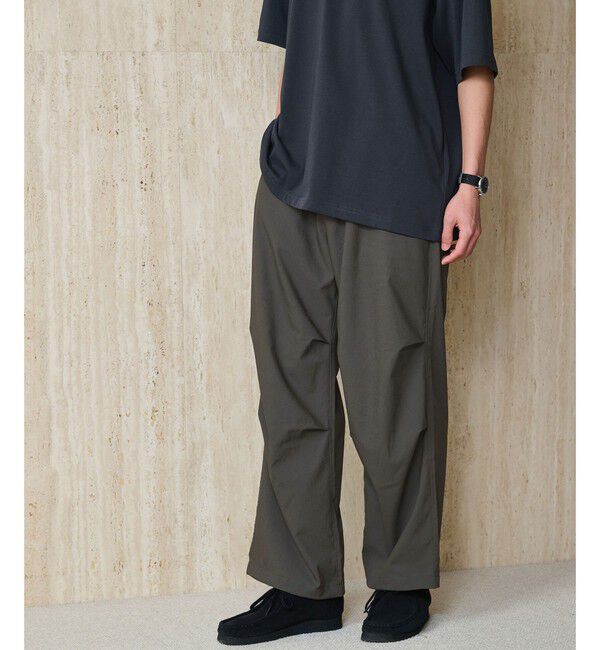 UNITED ARROWS green label relaxing「Dot Air ワイド スノー イージー パンツ -ストレッチ-」|その他|OLIVE