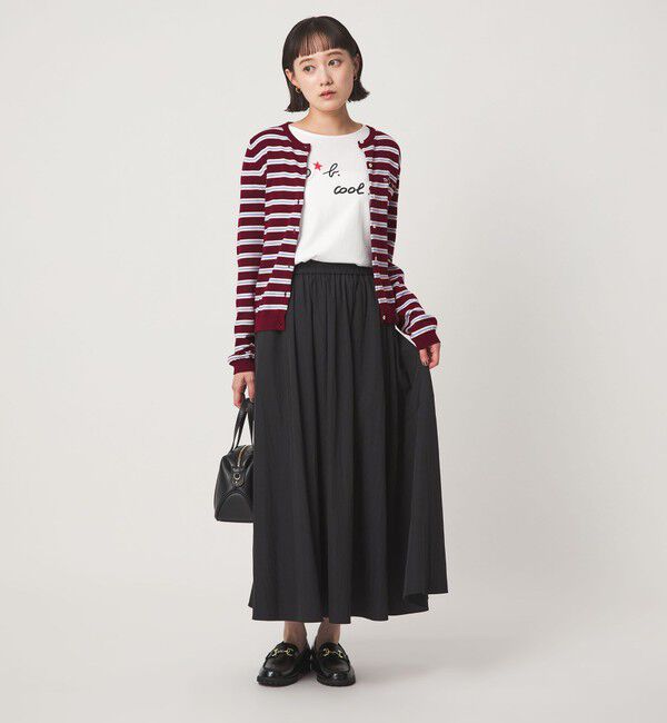 UNITED ARROWS green label relaxing「＜To b. by agnes b.コラボ＞マルチボーダー ニット カーディガン」|カーディガン|
