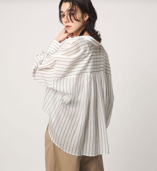UNITED ARROWS green label relaxing「【結論シリーズ】ミルフィーユタックシャツ」|シャツ・ブラウス|その他1