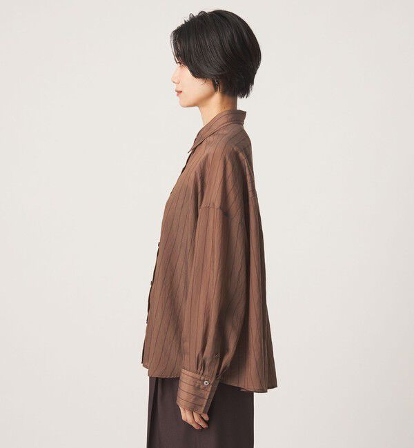 UNITED ARROWS green label relaxing「【結論シリーズ】ミルフィーユタックシャツ」|シャツ・ブラウス|