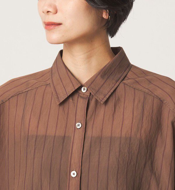 UNITED ARROWS green label relaxing「【結論シリーズ】ミルフィーユタックシャツ」|シャツ・ブラウス|