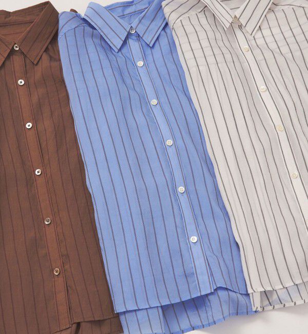UNITED ARROWS green label relaxing「【結論シリーズ】ミルフィーユタックシャツ」|シャツ・ブラウス|