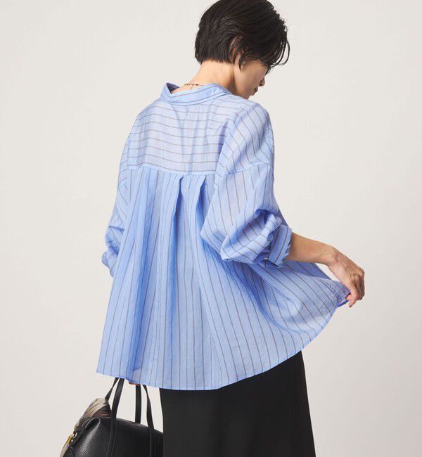 UNITED ARROWS green label relaxing「【結論シリーズ】ミルフィーユタックシャツ」|シャツ・ブラウス|