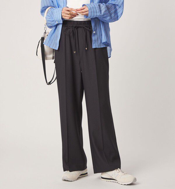 UNITED ARROWS green label relaxing「ニーハイフレアパンツ マシンウォッシャブル ストレッチ 帯電防止」|その他|