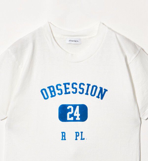 ATTISESSION「＜ATTISESSION＞OBSESSION フロッキーロゴ Tシャツ」|Tシャツ・カットソー|