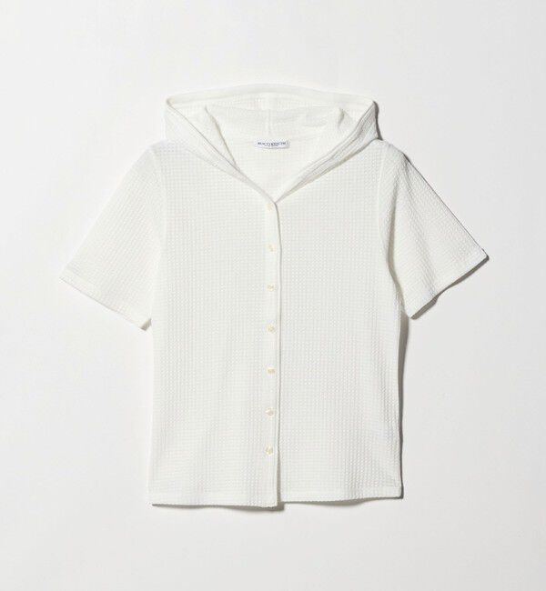 BEAUTY&YOUTH UNITED ARROWS「ボーダー＆ソリッド フード カーディガン」|カーディガン|